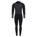 Charcoal - Front - Mountain Warehouse Mens Wetsuit