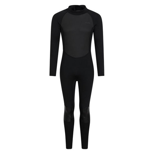 Jet Black - Front - Mountain Warehouse Mens Wetsuit