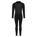 Jet Black - Front - Mountain Warehouse Mens Wetsuit