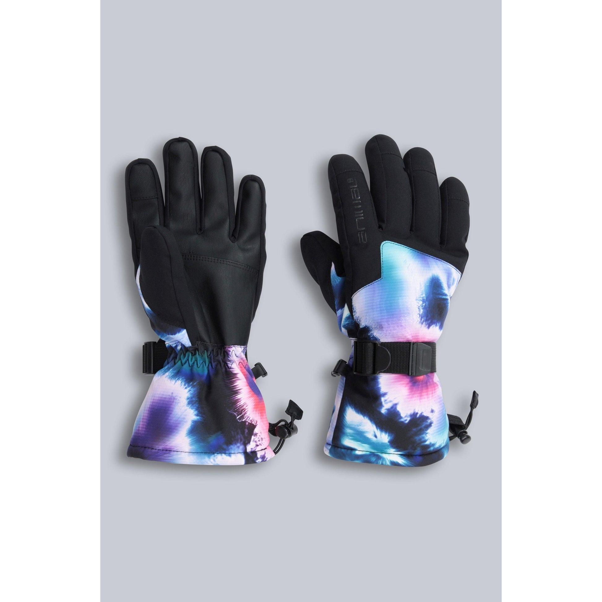 Dark Blue - Front - Animal Womens-Ladies Pursuit Ski Gloves