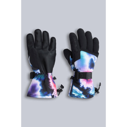 Dark Blue - Front - Animal Womens-Ladies Pursuit Ski Gloves