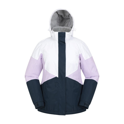 Lilac - Front - Mountain Warehouse Womens-Ladies Moon II Ski Jacket