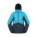 Turquoise - Front - Mountain Warehouse Womens-Ladies Moon II Ski Jacket