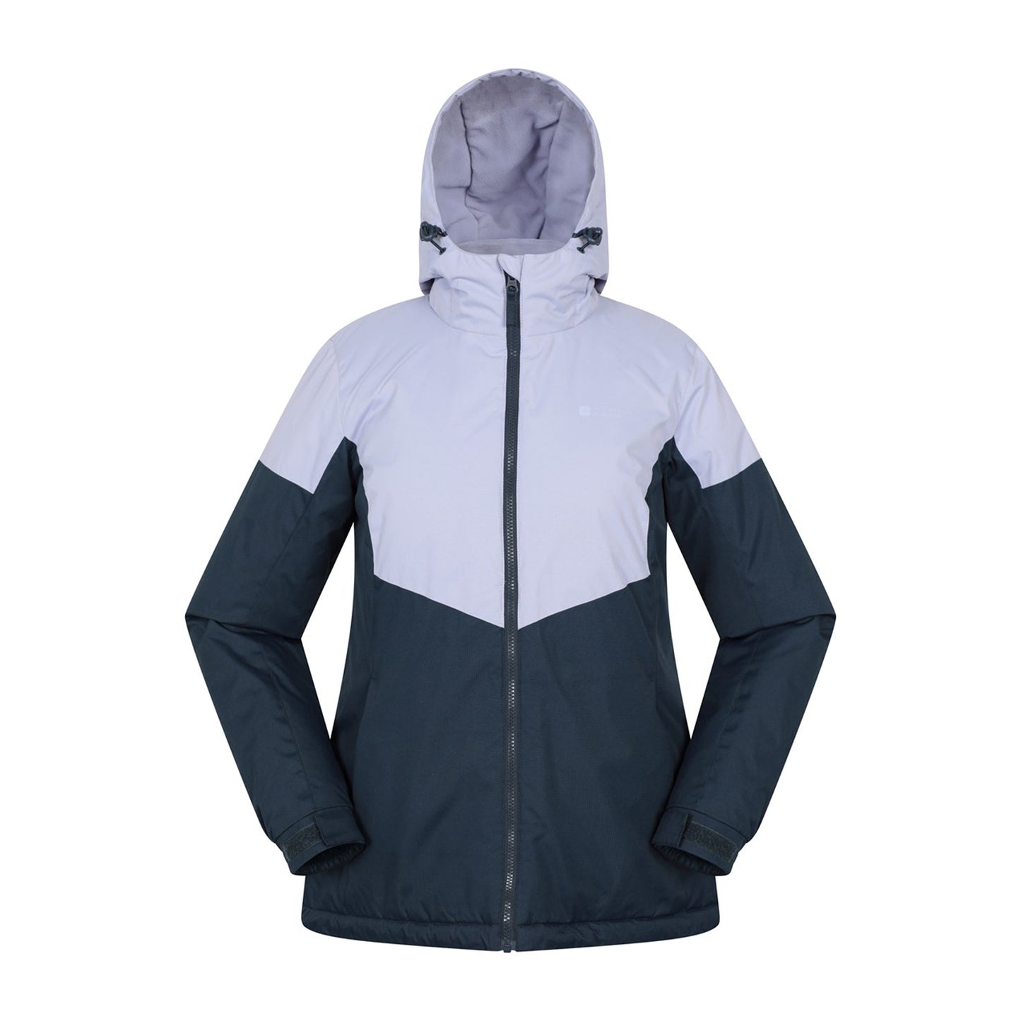 Light Purple - Front - Mountain Warehouse Womens-Ladies Moon II Ski Jacket