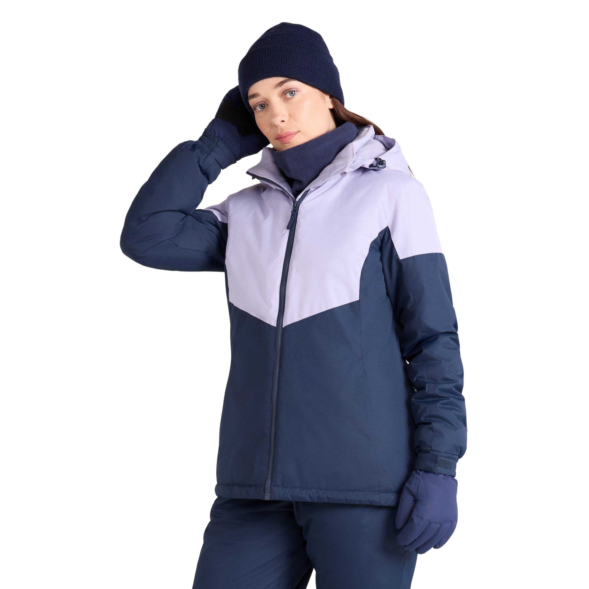 Light Purple - Pack Shot - Mountain Warehouse Womens-Ladies Moon II Ski Jacket