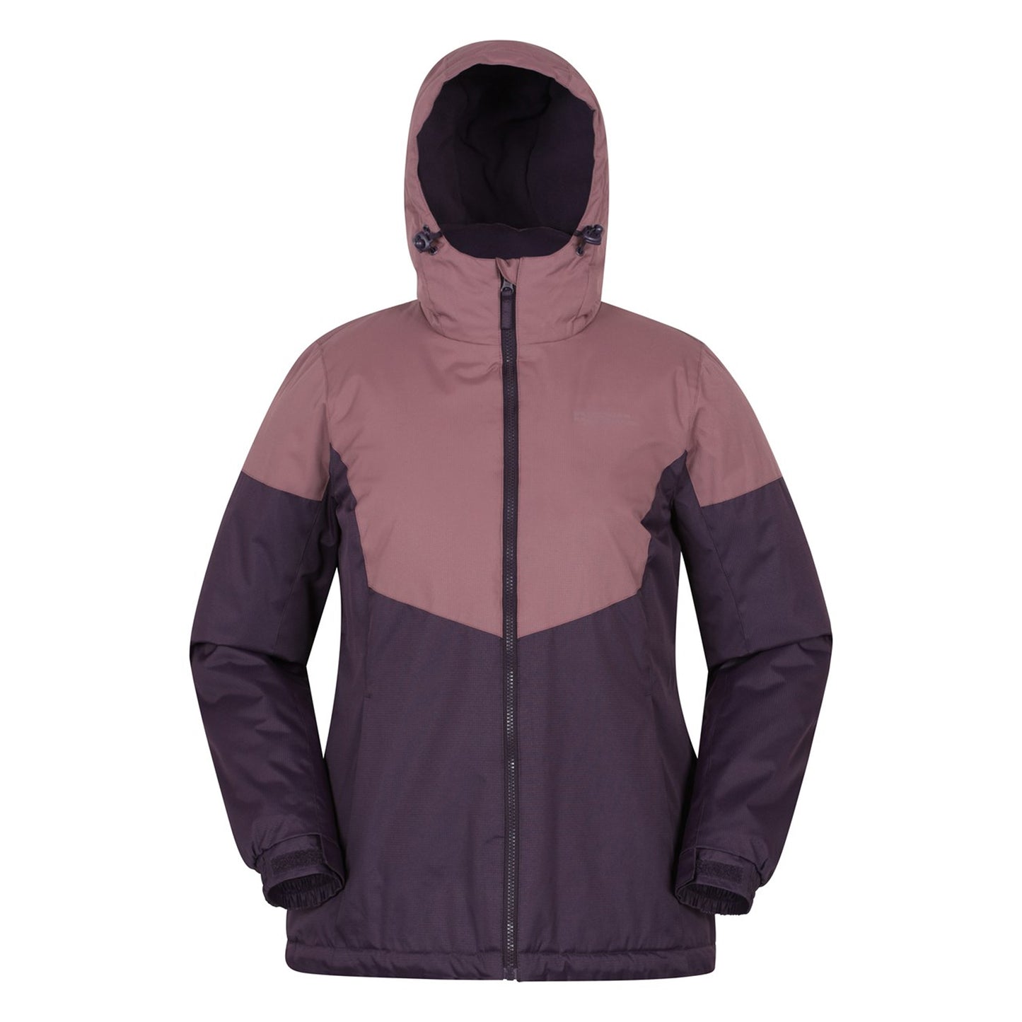 Light Pink - Front - Mountain Warehouse Womens-Ladies Moon II Ski Jacket