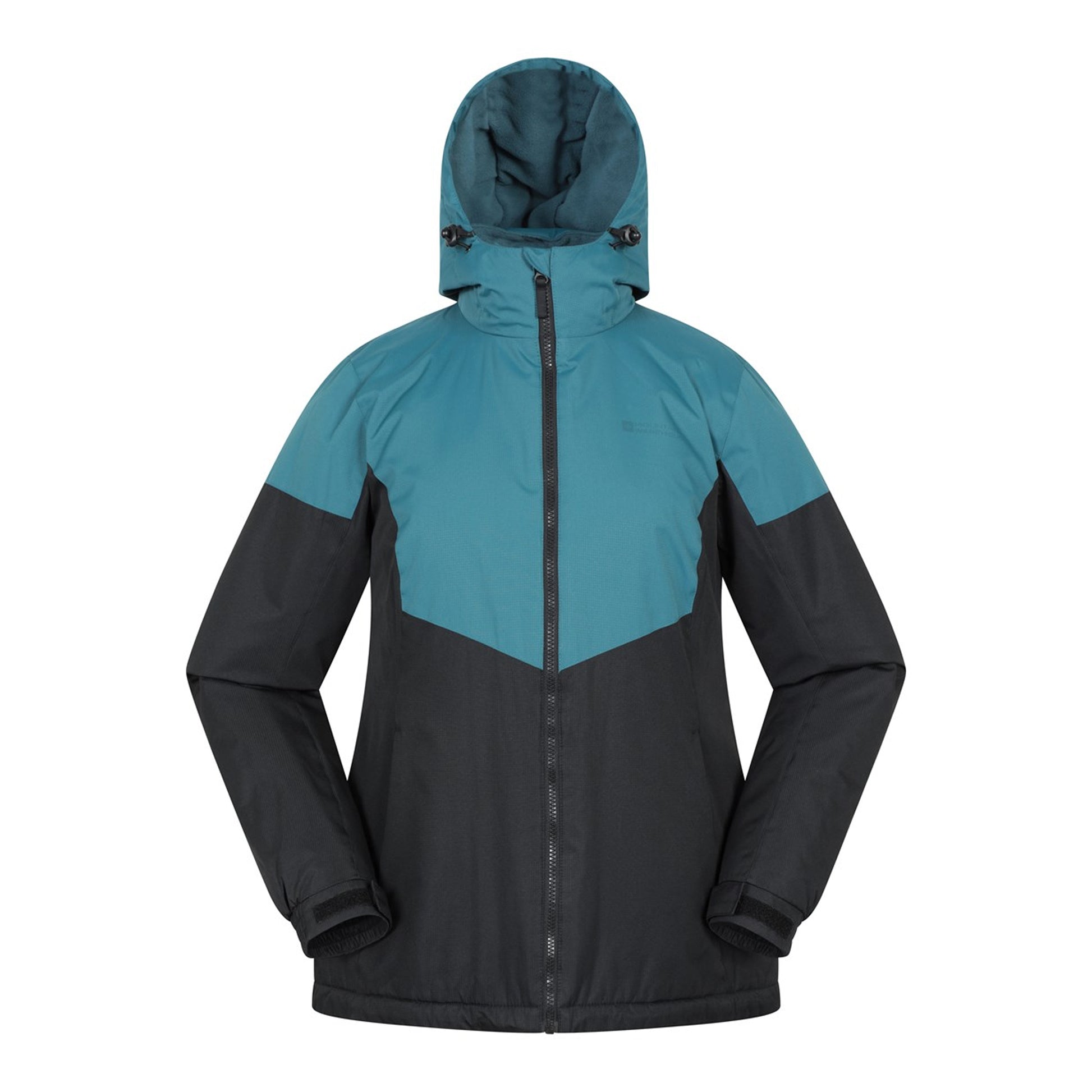 Dark Green - Front - Mountain Warehouse Womens-Ladies Moon II Ski Jacket