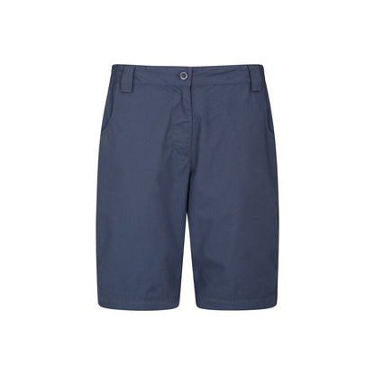 Navy - Pack Shot - Mountain Warehouse Womens-Ladies Quest Zip-Off Hiking Trousers