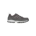 Grey - Pack Shot - Mountain Warehouse Womens-Ladies Mcleod Wide Walking Shoes