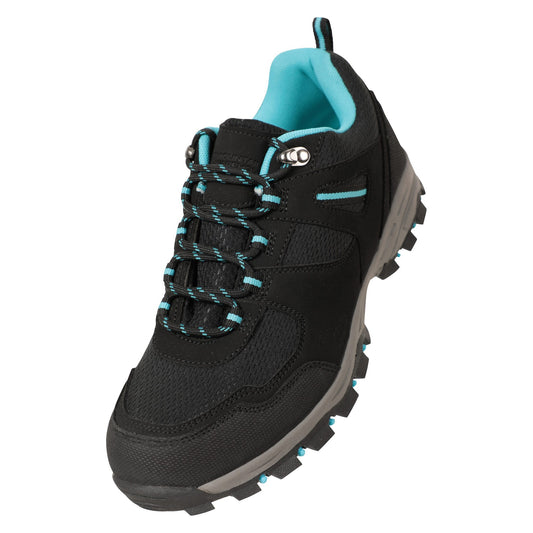 Charcoal - Front - Mountain Warehouse Womens-Ladies Mcleod Wide Walking Shoes