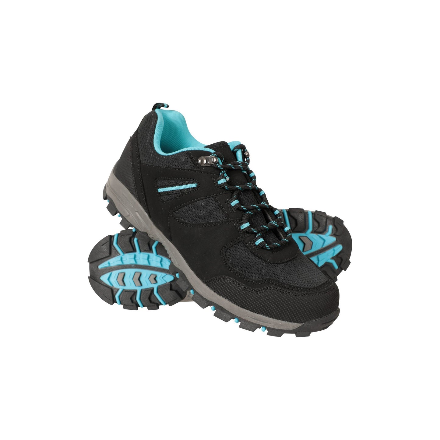 Charcoal - Close up - Mountain Warehouse Womens-Ladies Mcleod Wide Walking Shoes