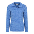 Blue - Lifestyle - Mountain Warehouse Womens-Ladies Snowdon Melange Fleece Top