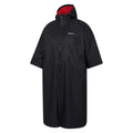 Black - Side - Mountain Warehouse Mens Coastline Water Resistant Changing Robe