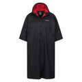 Black - Pack Shot - Mountain Warehouse Mens Coastline Water Resistant Changing Robe