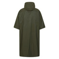 Green - Back - Mountain Warehouse Mens Coastline Water Resistant Changing Robe