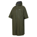 Green - Side - Mountain Warehouse Mens Coastline Water Resistant Changing Robe