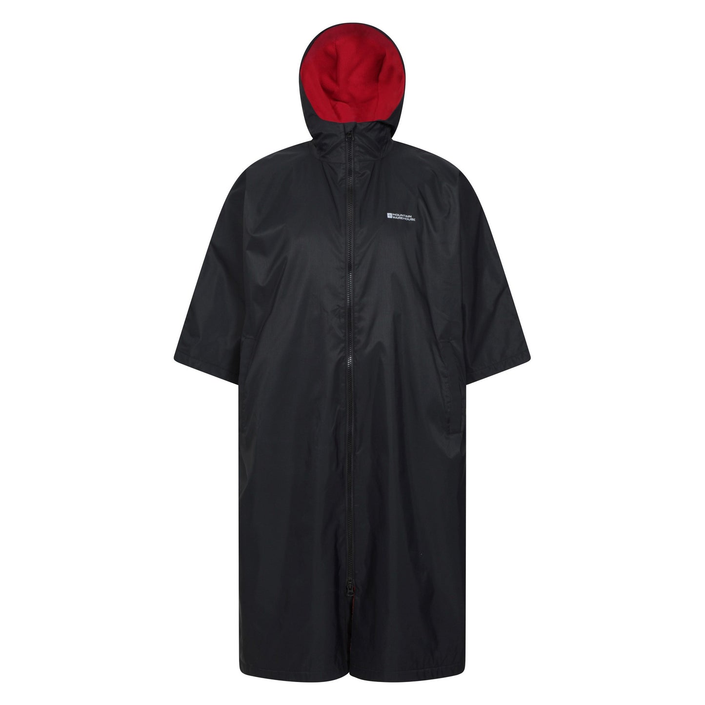 Black - Front - Mountain Warehouse Mens Coastline Water Resistant Changing Robe