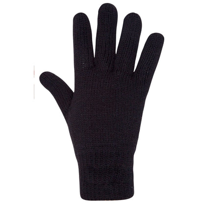 Black - Front - Mountain Warehouse Womens-Ladies Thinsulate Knitted Winter Gloves