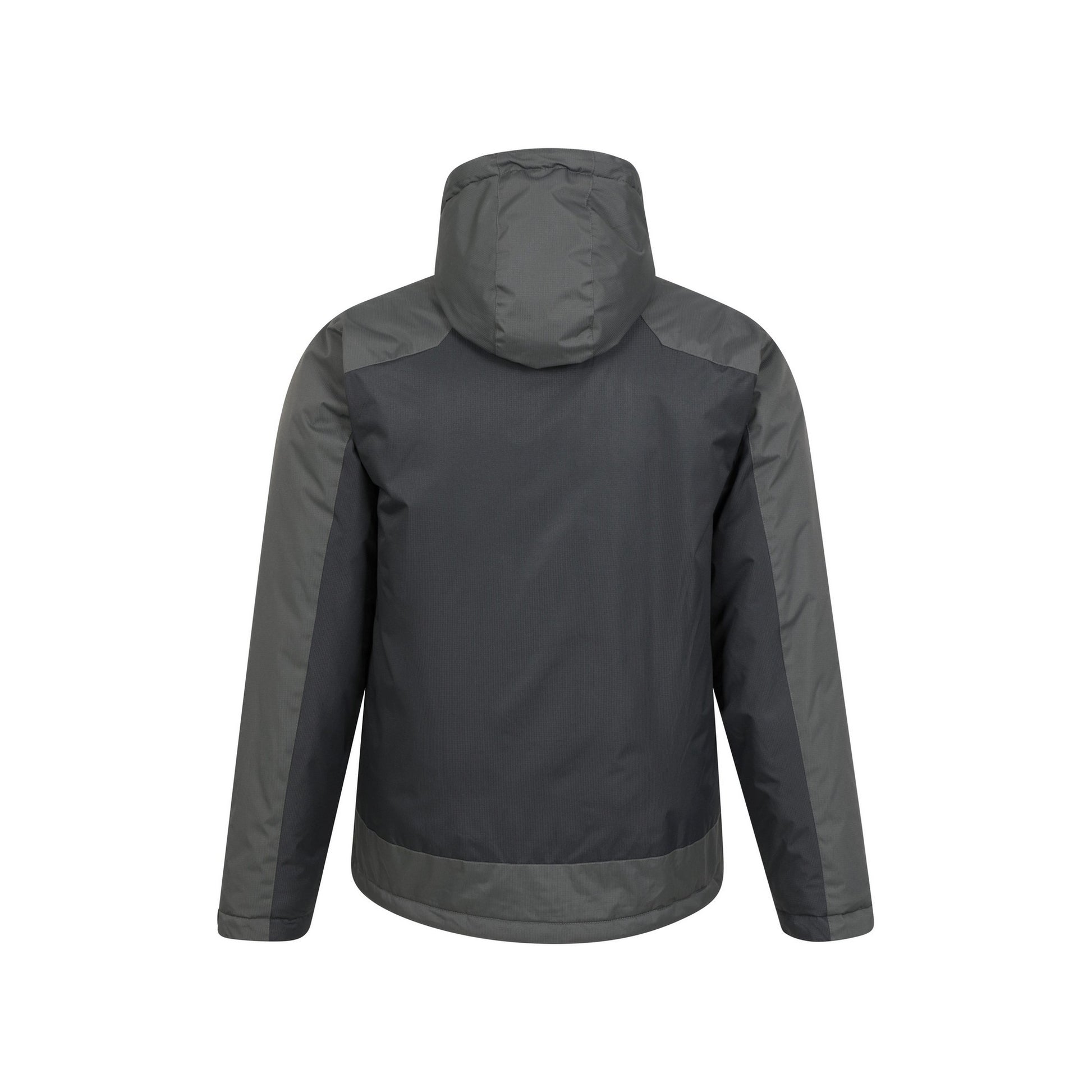Black-Grey - Back - Mountain Warehouse Mens Dusk III Ski Jacket