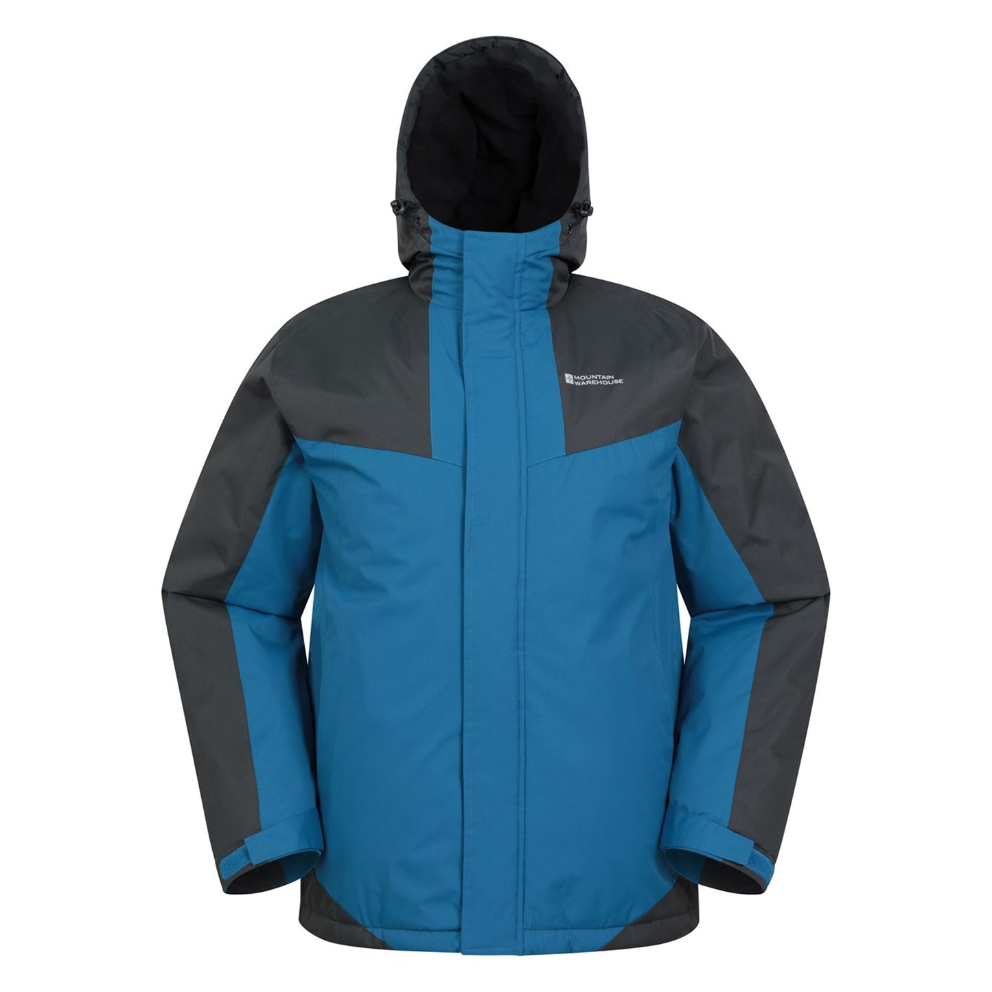 Blue - Front - Mountain Warehouse Mens Dusk III Ski Jacket