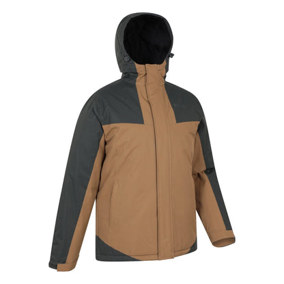 Tan - Back - Mountain Warehouse Mens Dusk III Ski Jacket