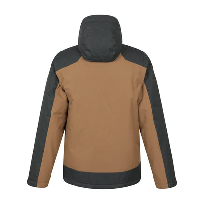 Tan - Side - Mountain Warehouse Mens Dusk III Ski Jacket