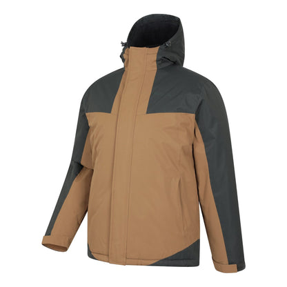 Tan - Lifestyle - Mountain Warehouse Mens Dusk III Ski Jacket