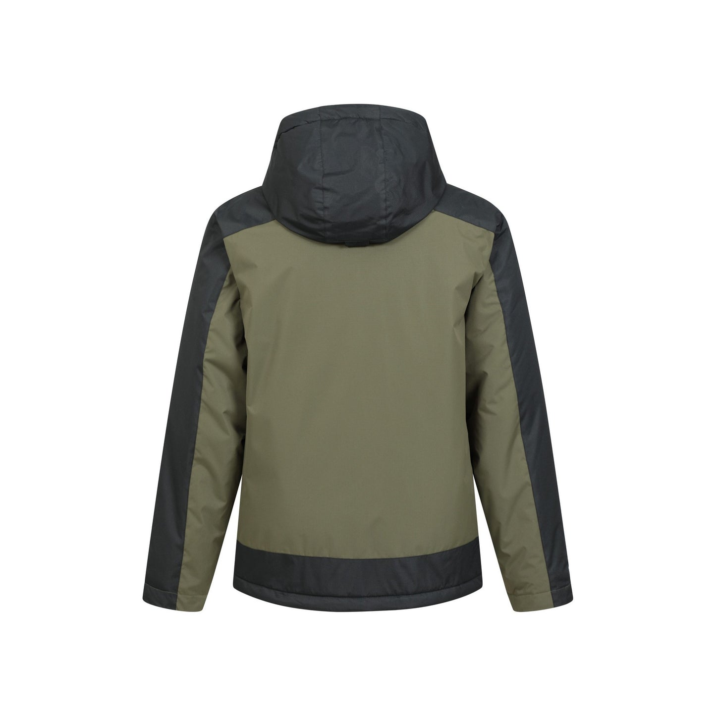 Dark Khaki-Black - Back - Mountain Warehouse Mens Dusk III Ski Jacket