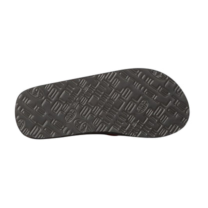 Jet Black - Side - Animal Childrens-Kids Jekyl Recycled Flip Flops