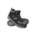 Jet Black - Close up - Mountain Warehouse Mens Mcleod Wide Walking Boots