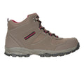 Light Brown - Back - Mountain Warehouse Mens Mcleod Wide Walking Boots