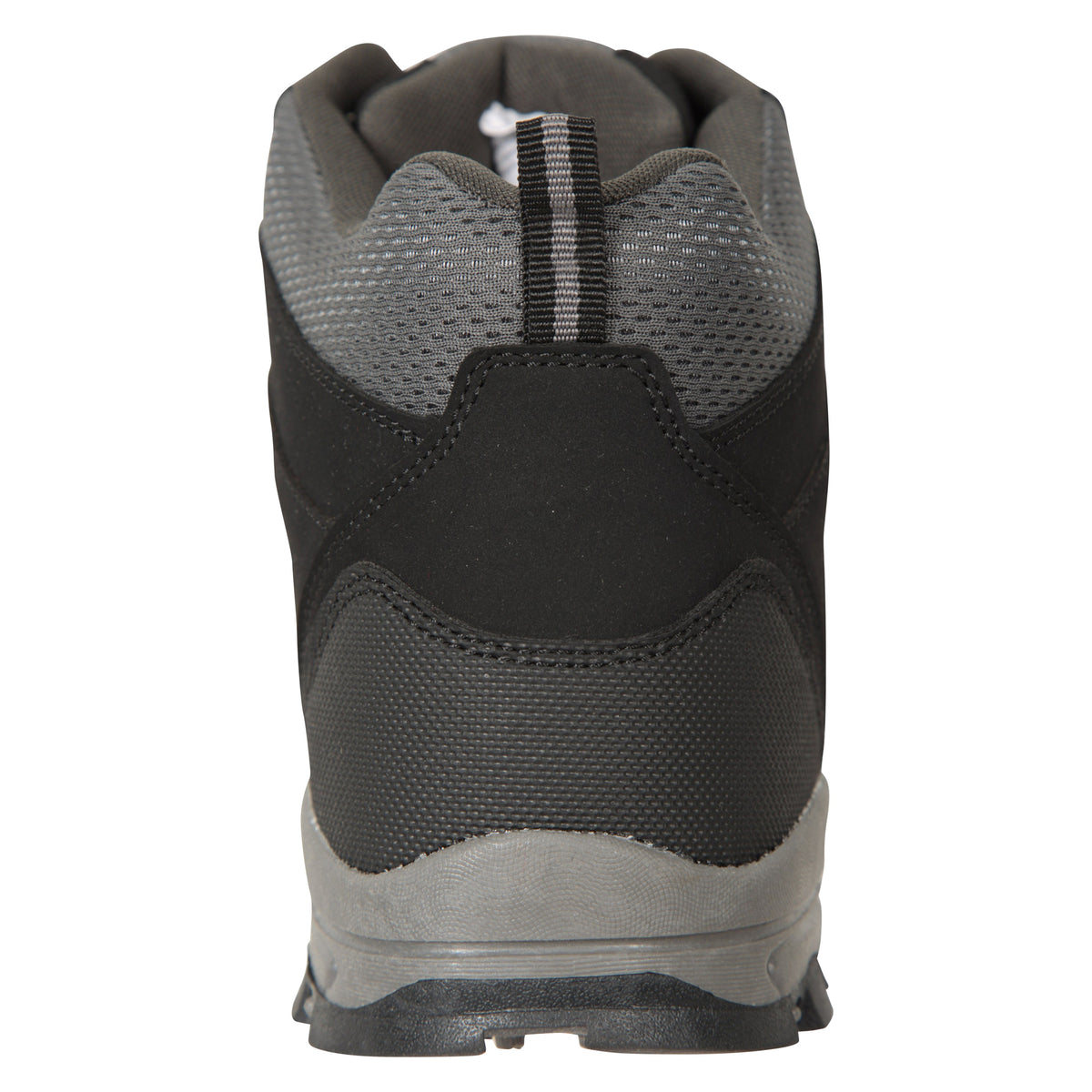 Black - Back - Mountain Warehouse Mens Mcleod Wide Walking Boots