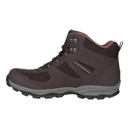 Dark Brown - Lifestyle - Mountain Warehouse Mens Mcleod Wide Walking Boots