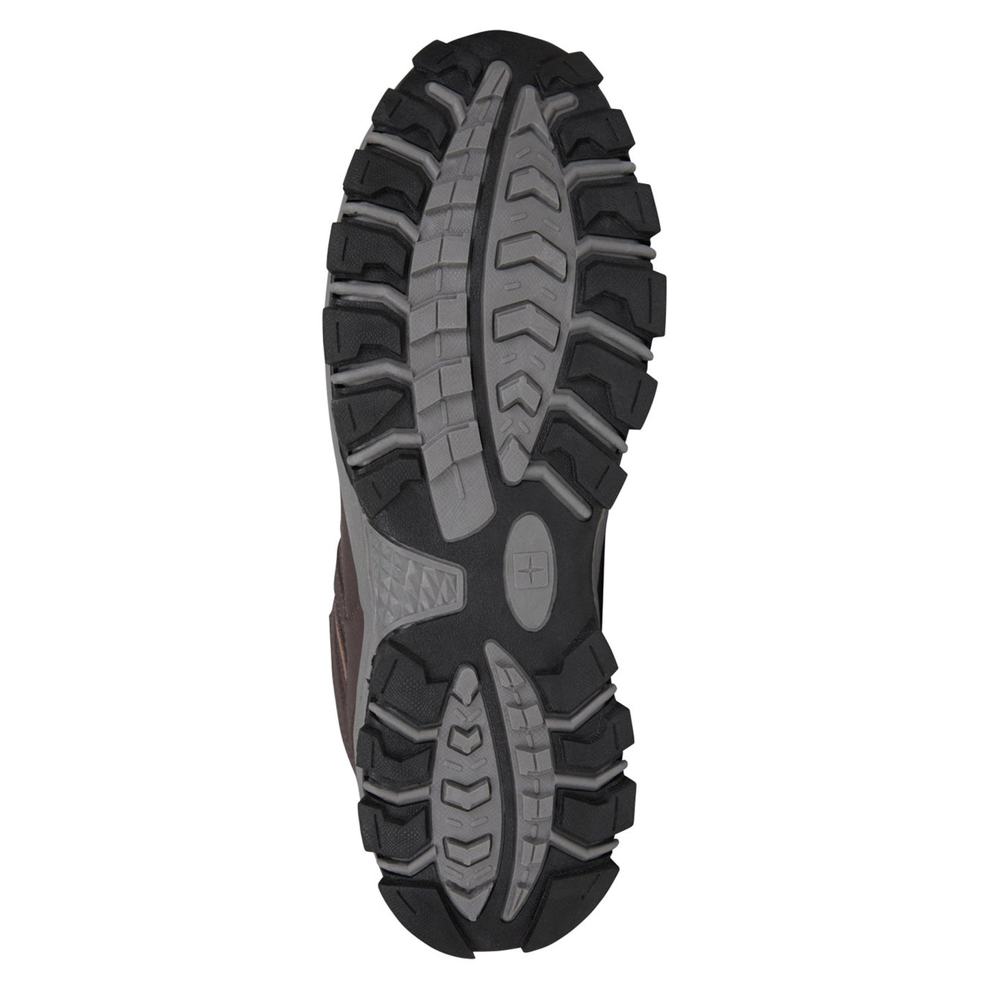 Dark Brown - Pack Shot - Mountain Warehouse Mens Mcleod Wide Walking Boots