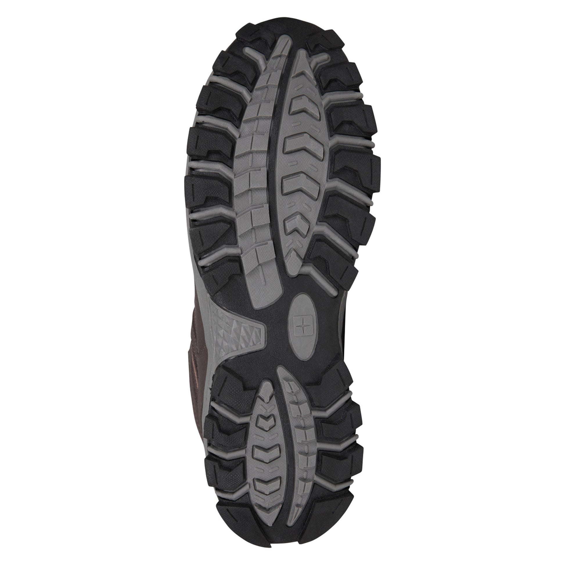 Dark Brown - Pack Shot - Mountain Warehouse Mens Mcleod Wide Walking Boots