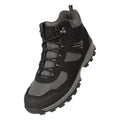 Jet Black - Front - Mountain Warehouse Mens Mcleod Wide Walking Boots