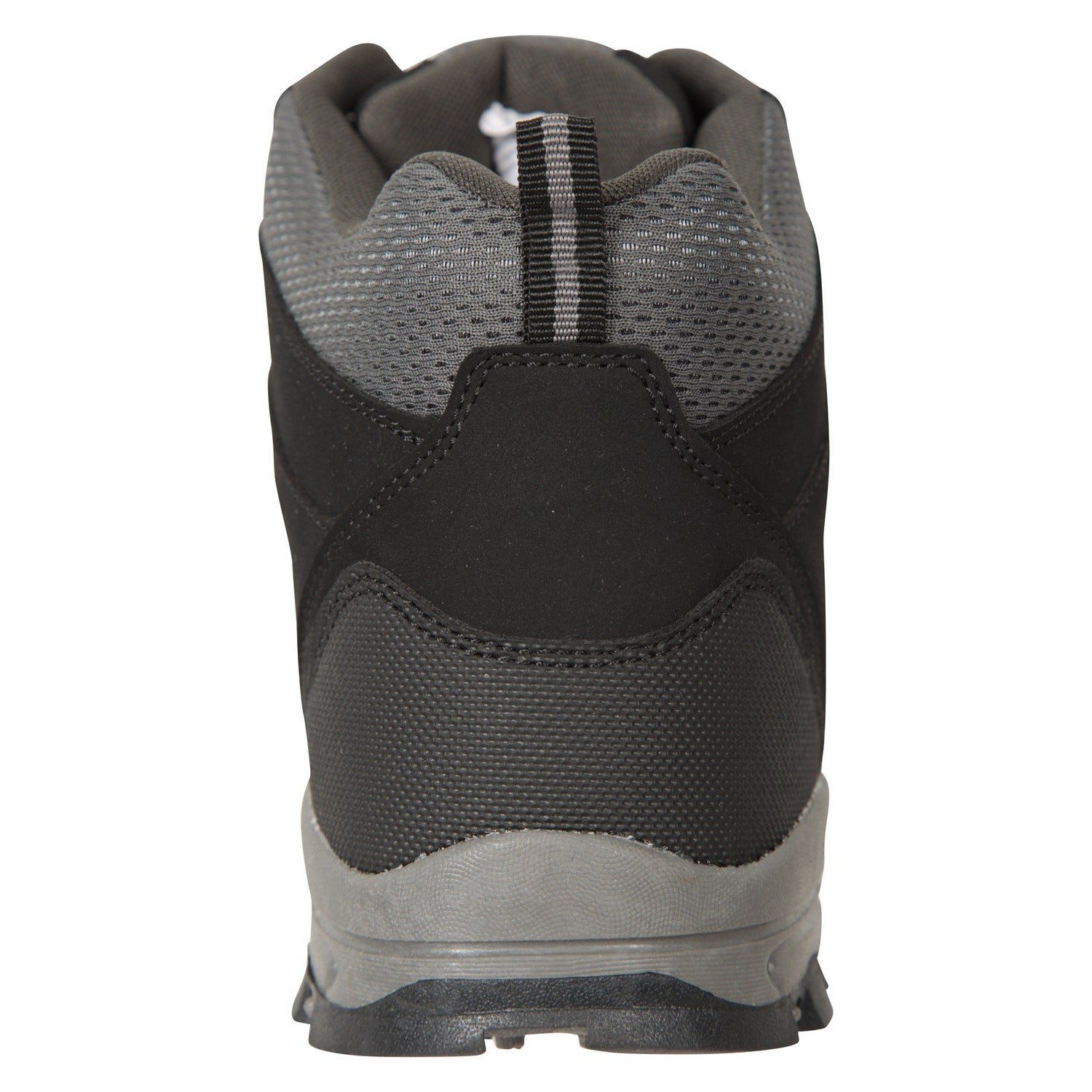 Jet Black - Back - Mountain Warehouse Mens Mcleod Wide Walking Boots