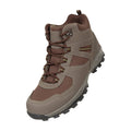 Brown - Front - Mountain Warehouse Mens Mcleod Wide Walking Boots