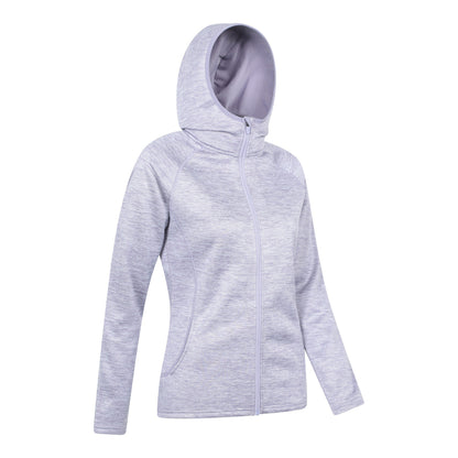 Purple - Side - Mountain Warehouse Womens-Ladies Dynamic Chakra IsoCool Hoodie