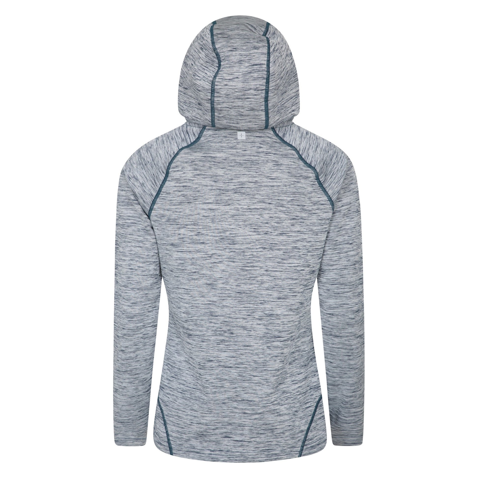 Petrol - Back - Mountain Warehouse Womens-Ladies Dynamic Chakra IsoCool Hoodie
