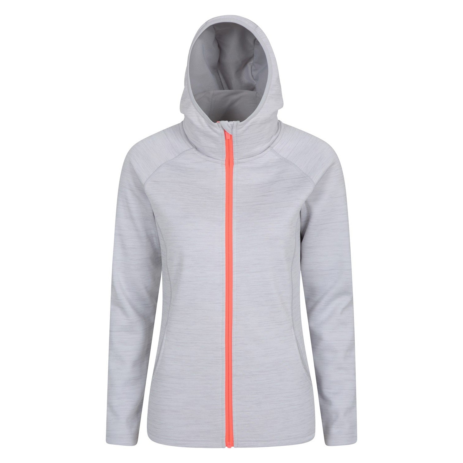 Grey - Front - Mountain Warehouse Womens-Ladies Dynamic Chakra IsoCool Hoodie