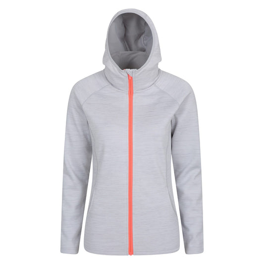 Grey - Front - Mountain Warehouse Womens-Ladies Dynamic Chakra IsoCool Hoodie