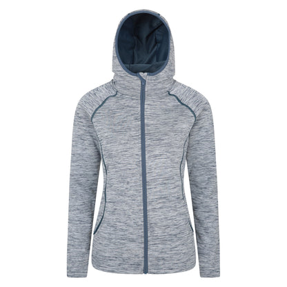 Petrol - Front - Mountain Warehouse Womens-Ladies Dynamic Chakra IsoCool Hoodie
