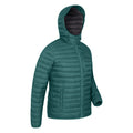 Bright Green - Back - Mountain Warehouse Mens Henry II Extreme Down Filled Padded Jacket