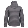 Grey - Side - Mountain Warehouse Mens Henry II Extreme Down Filled Padded Jacket