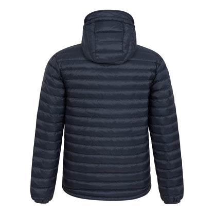 Navy - Side - Mountain Warehouse Mens Henry II Extreme Down Filled Padded Jacket