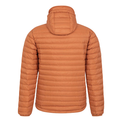 Rust - Back - Mountain Warehouse Mens Henry II Extreme Down Filled Padded Jacket