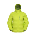 Rust - Back - Mountain Warehouse Mens Henry II Extreme Down Filled Padded Jacket