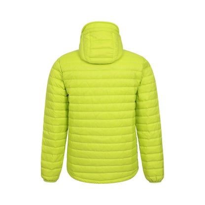 Lime - Back - Mountain Warehouse Mens Henry II Extreme Down Filled Padded Jacket