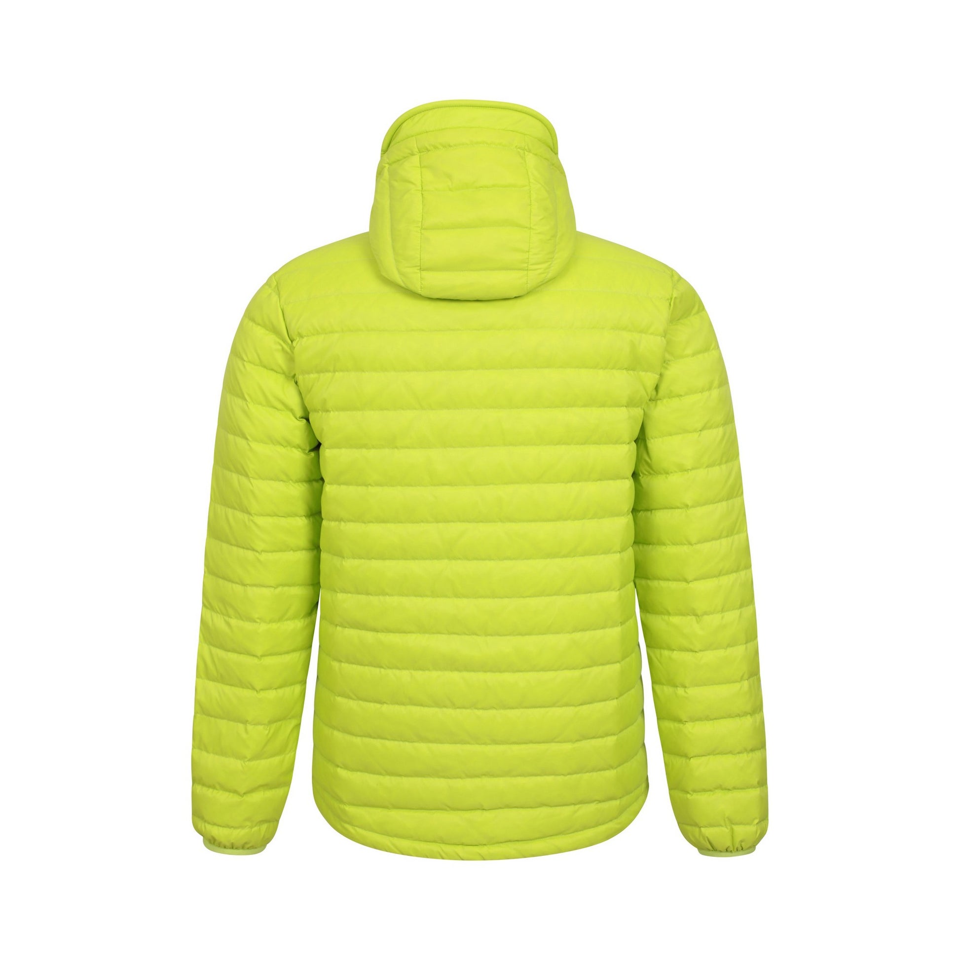Lime - Back - Mountain Warehouse Mens Henry II Extreme Down Filled Padded Jacket